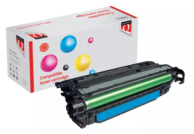 Een Tonercartridge Quantore alternatief tbv HP 656X CF461X blauw koop je bij Goedkope Kantoorbenodigdheden