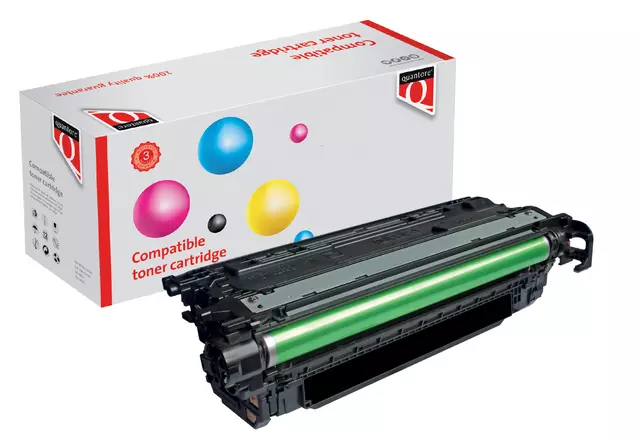 Een Tonercartridge Quantore alternatief tbv HP 655A CF450A zwart koop je bij NiceSupplies.nl