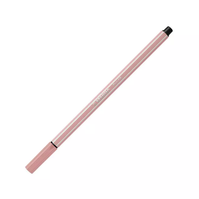 Een Viltstift STABILO Pen 68/28 medium donkerblush koop je bij The Cartridge Company