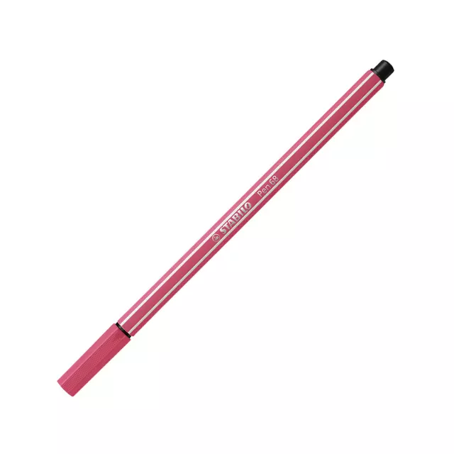 Viltstift STABILO Pen 68/49 medium aardbeienrood