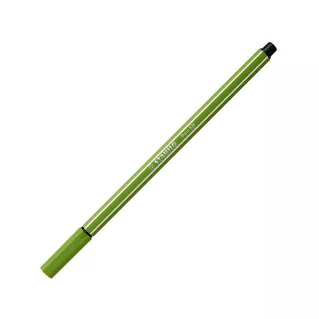 Een Filzstift STABILO Pen 68/37 schlammgrün koop je bij QuickOffice BV