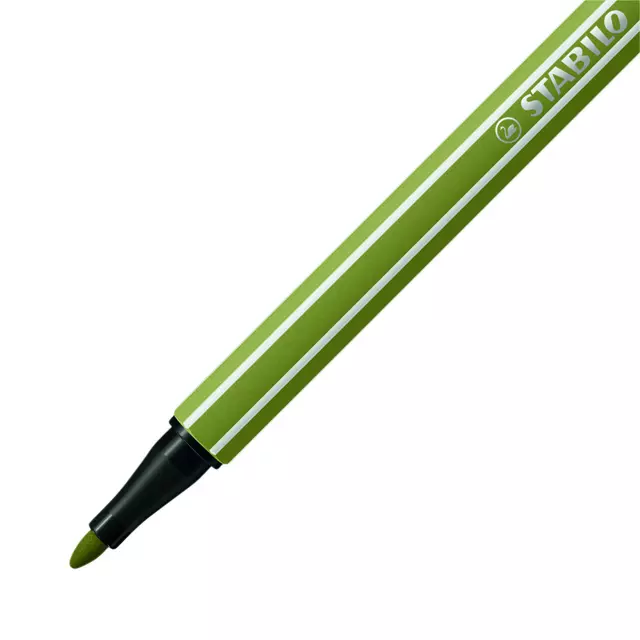 Een Viltstift STABILO Pen 68/37 medium moddergroen koop je bij QuickOffice BV