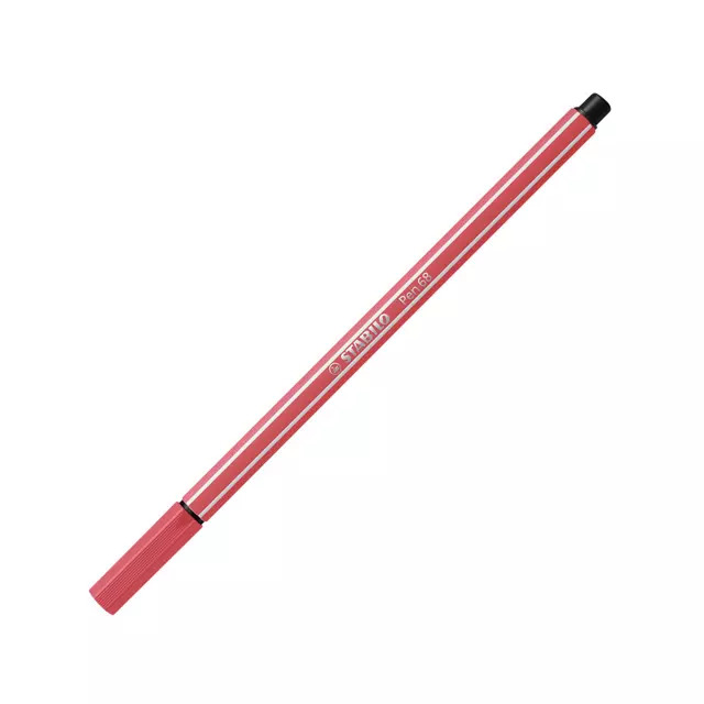 Viltstift STABILO Pen 68/47 medium roestig rood