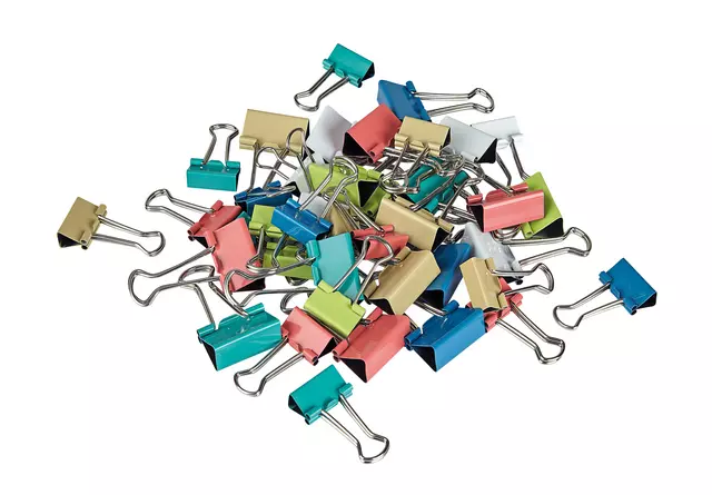 Buy your Paper clip MAUL 215 foldback 7mm + 9mm assorted at QuickOffice BV