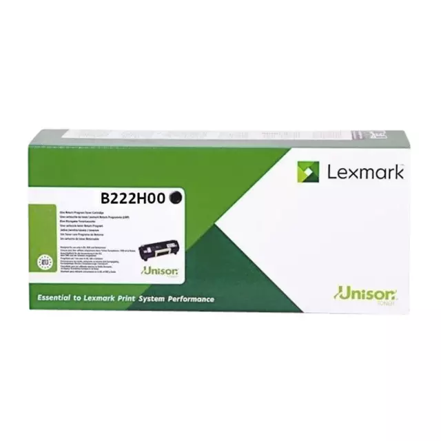 Een Tonercartridge Lexmark B222H00 zwart koop je bij Van Leeuwen Boeken- en kantoorartikelen