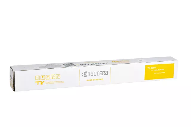 Een Toner Kyocera TK-8365Y geel koop je bij Van Leeuwen Boeken- en kantoorartikelen
