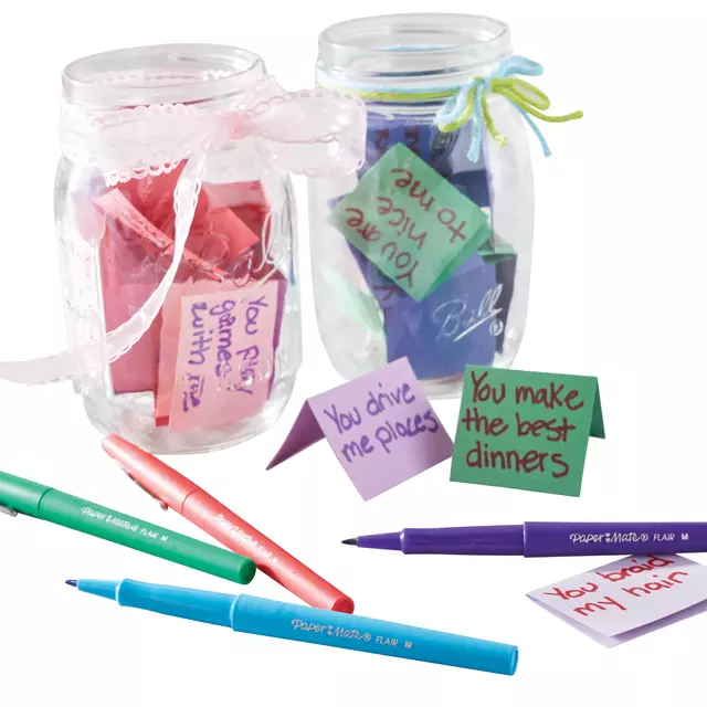 Een Fineliner Paper Mate Flair Candy Pop wallet à 16 kleuren koop je bij Klik Office BV