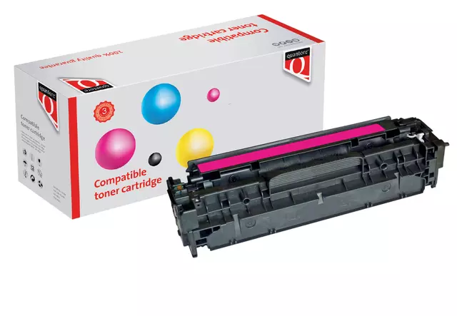 Een Tonercartridge Quantore alternatief tbv Canon 2660B002 / CRG-718M rood koop je bij Omnia 4 Office