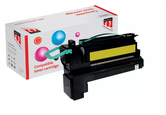 Een Tonercartridge Quantore alternatief tbv Lexmark C792X2YG geel koop je bij QuickOffice BV