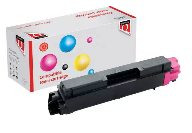 Een Toner Quantore alternatief tbv Kyocera TK-5305M rood koop je bij MV Kantoortechniek B.V.