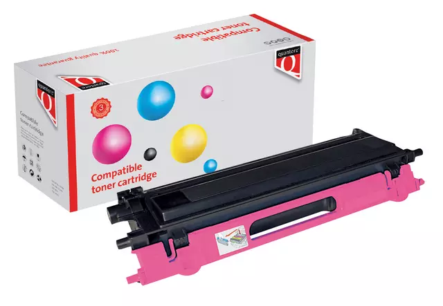 Toner Quantore alternatief tbv Brother TN-135M rood