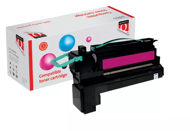 Een Tonercartridge Quantore alternatief tbv Lexmark C792X2MG rood koop je bij KantoorProfi België BV