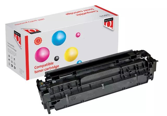 Een Tonercartridge Quantore alternatief tbv Canon 2662B002 / CRG-718BK zwart koop je bij Omnia 4 Office