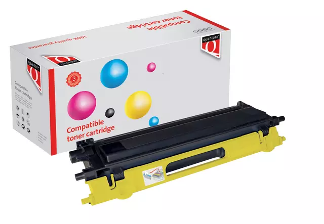 Buy your Toner cartridge Quantore alternative for Brother TN-135Y yellow at QuickOffice BV