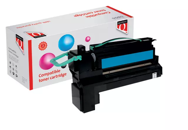 Een Tonercartridge Quantore alternatief tbv Lexmark C792X2CG blauw koop je bij Goedkope Kantoorbenodigdheden