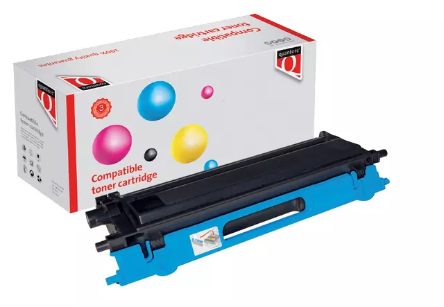 Een Toner Quantore alternatief tbv Brother TN-135C blauw koop je bij MV Kantoortechniek B.V.