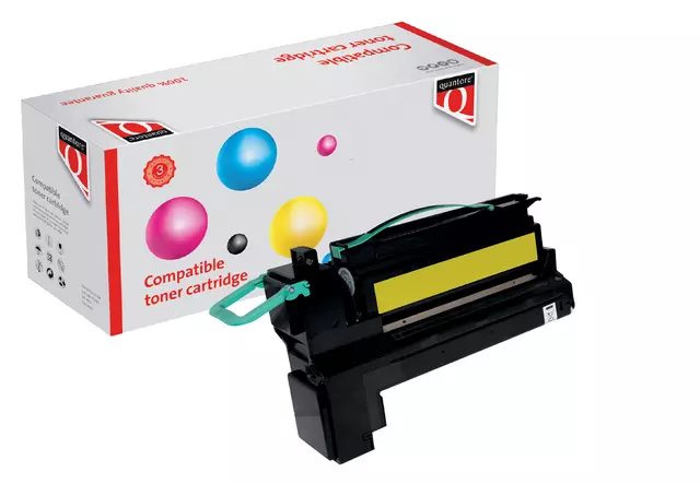 Tonercartridge Quantore alternatief tbv Lexmark X792X2YG geel