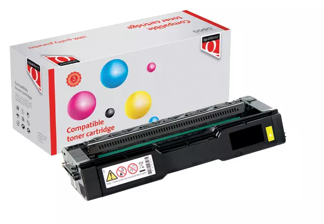 Een Toner Quantore alternatief tbv Ricoh 406482 geel koop je bij NiceSupplies.nl