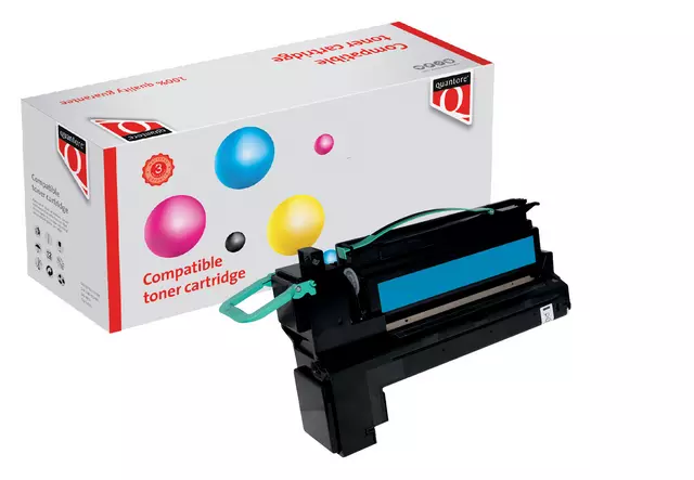 Een Tonercartridge Quantore alternatief tbv Lexmark X792X2CG blauw koop je bij De Angelot