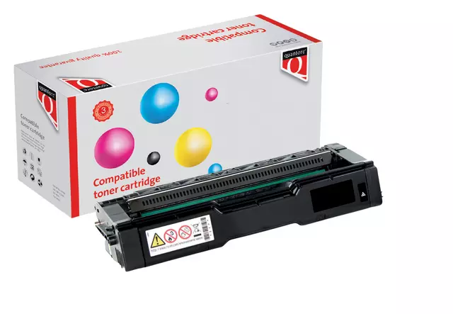 Een Toner Quantore alternatief tbv Ricoh 407899 zwart koop je bij De Angelot