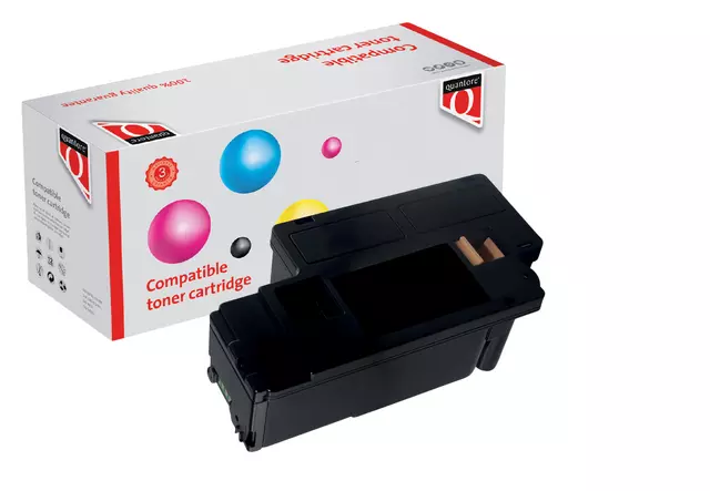 Een Tonercartridge Quantore alternatief tbv Xerox 106R01630 zwart koop je bij Totaal Kantoor Goeree