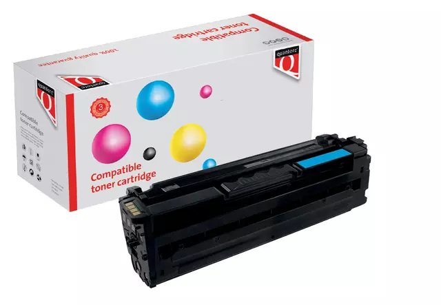 Een Tonercartridge Quantore alternatief tbv Samsung CLT-C503L/ELS blauw koop je bij De Angelot