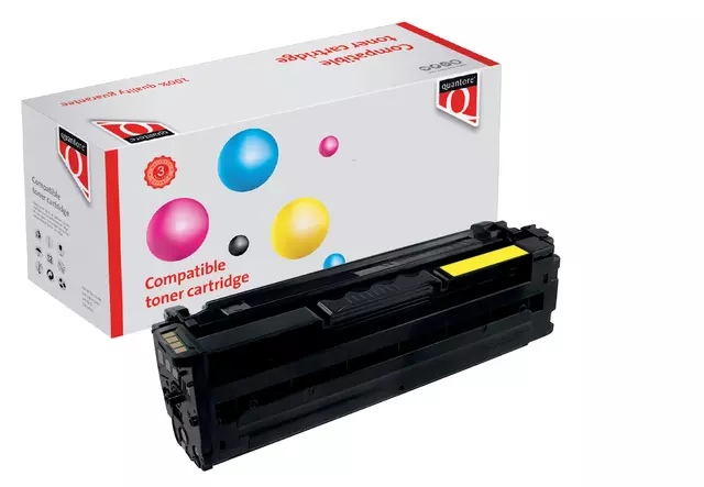 Een Tonercartridge Quantore alternatief tbv Samsung CLT-Y503L/ELS geel koop je bij Tonerinktshop