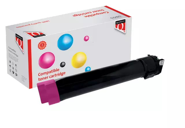 Een Tonercartridge Quantore alternatief tbv Xerox 106R01437 rood koop je bij Tonerinktshop