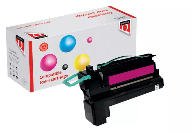 Een Tonercartridge Quantore alternatief tbv Lexmark X792X2MG rood koop je bij MV Kantoortechniek B.V.