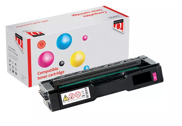 Toner Quantore alternatief tbv Ricoh 406481 rood