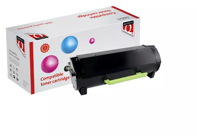 Een Tonercartridge Quantore alternatief tbv Lexmark 24B6035 zwart koop je bij Alles voor uw kantoor