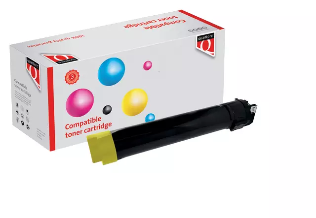 Een Tonercartridge Quantore alternatief tbv Xerox 106R01438 geel koop je bij Tonerinktshop