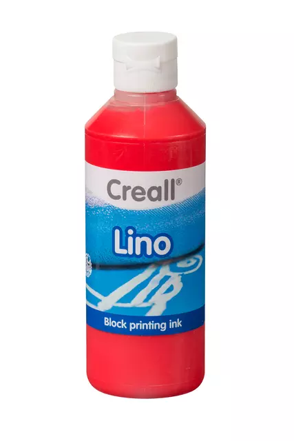 Een Linoleumverf Creall Lino lichtrood 250ml koop je bij EconOffice