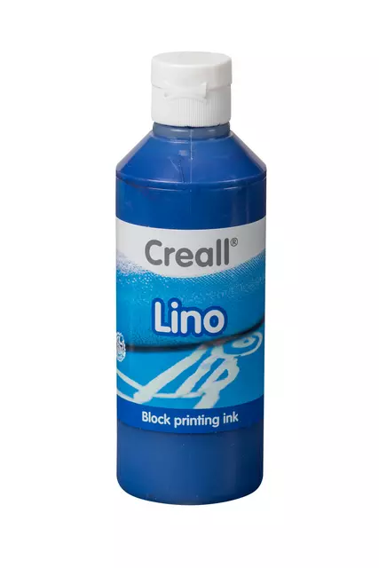 Een Linoleumverf Creall Lino donkerblauw 250ml koop je bij Tonerinktshop