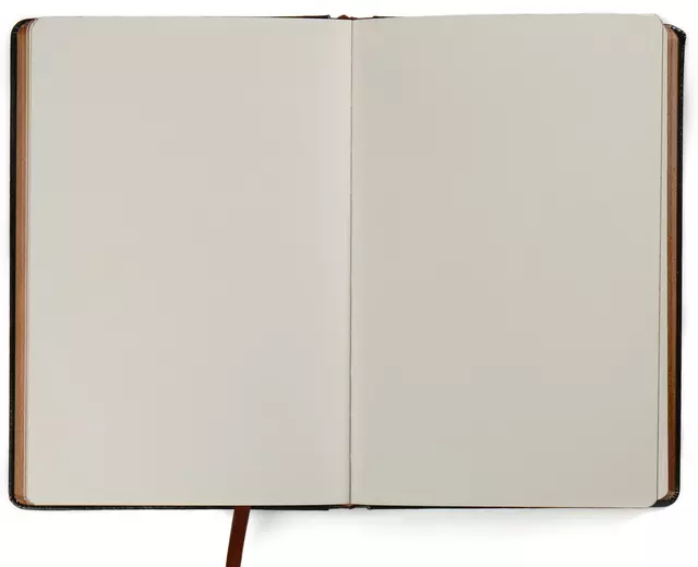 Een Notitieboek Kalpa Dreams 214x145x40mm blanco zwart koop je bij Totaal Kantoor Goeree