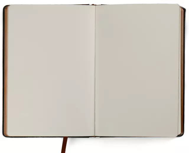 Een Notitieboek Kalpa Dreams 214x145x40mm blanco zwart koop je bij L&N Partners voor Partners B.V.