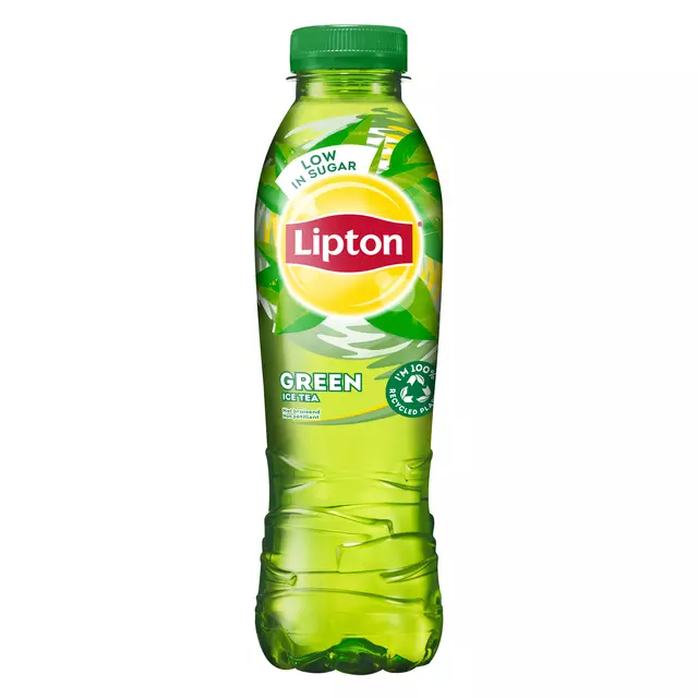Een Frisdrank Lipton Ice Tea green petfles 500ml koop je bij Van Leeuwen Boeken- en kantoorartikelen