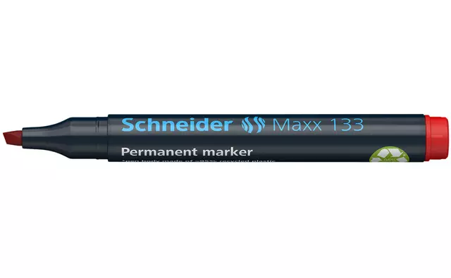 Viltstift Schneider Maxx 133 beitel 1-4mm rood