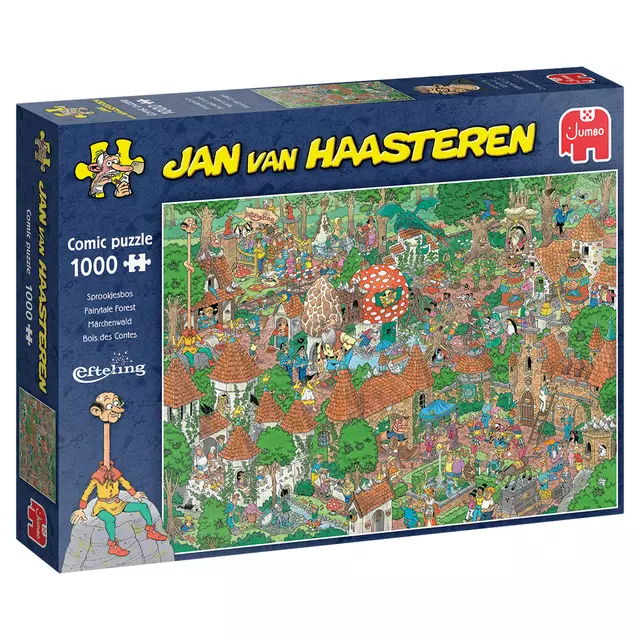 Een Puzzel JvH Efteling Sprookjesbos 1000st koop je bij MegaOffice