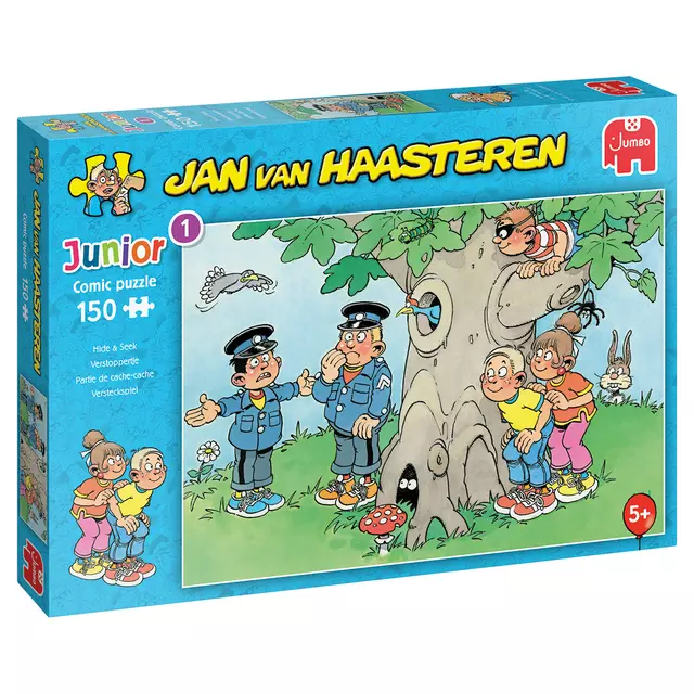 Een Puzzel JvH Junior Verstoppertje 150 stukjes koop je bij MegaOffice