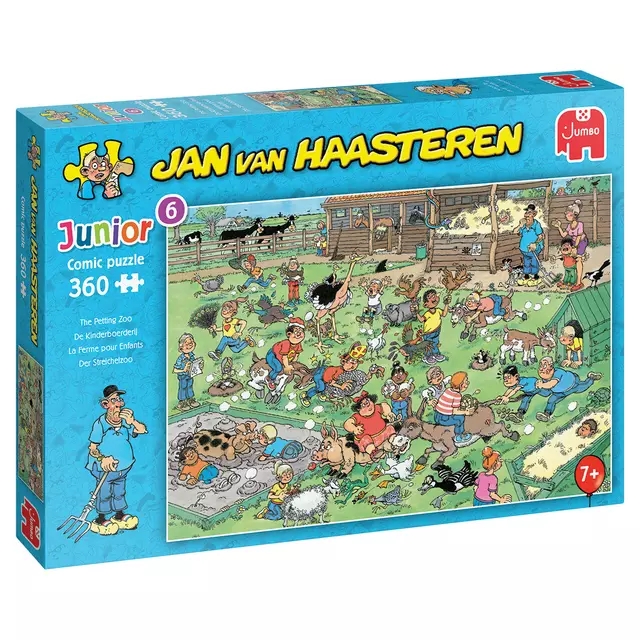 Een Puzzel JvH Junior De Kinderboerderij 360 stukjes koop je bij Alles voor uw kantoor