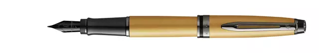 Een Vulpen Waterman Expert metallic gold lacquer RT fijn koop je bij Totaal Kantoor Goeree