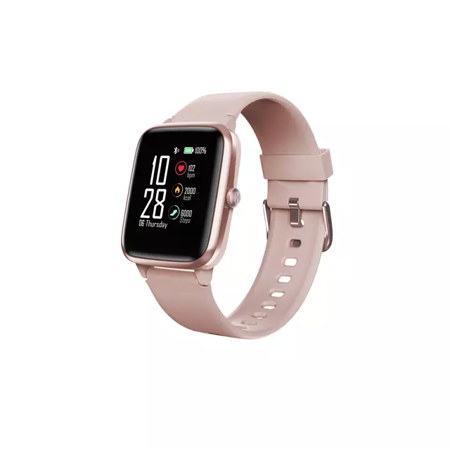 Een Smartwatch Hama Fit watch 5910 rosé koop je bij Totaal Kantoor Goeree