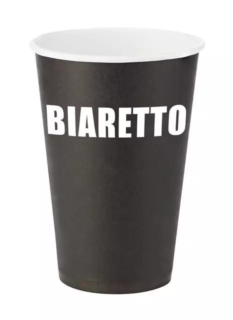 Een Pappbecher Biaretto 180cc 100 Stück koop je bij QuickOffice BV