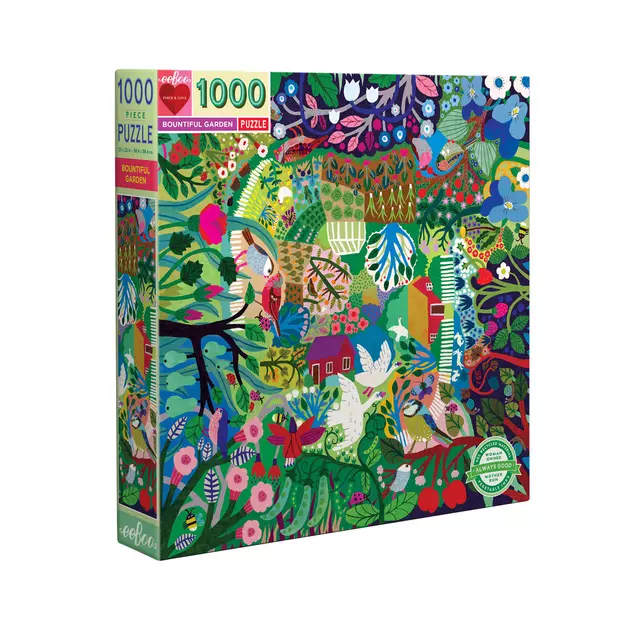 Een Puzzel Eeboo Bountiful Garden 1000 stuks koop je bij MV Kantoortechniek B.V.