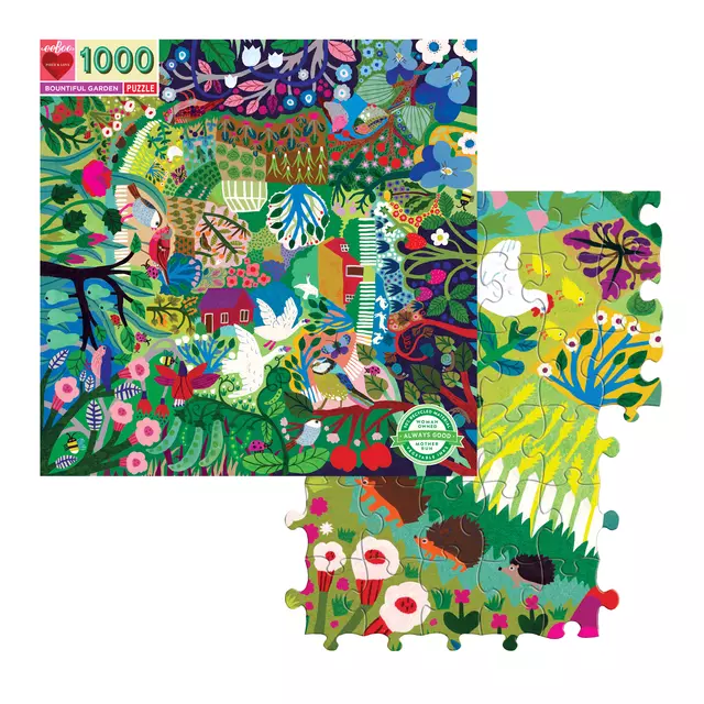 Een Puzzel Eeboo Bountiful Garden 1000 stuks koop je bij KantoorProfi België BV