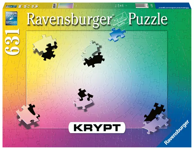 Een Puzzel Ravensburger Kryp Gradient 631 stukjes koop je bij KantoorProfi België BV