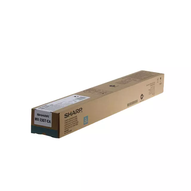Een Tonercartridge Sharp MX-23GTCA blauw koop je bij EconOffice