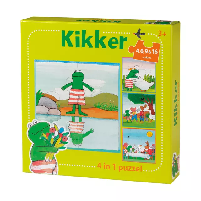 Een Puzzel De Wereld van Kikker 4 in 1 Puzzel (4+6+9+16) koop je bij Ziffo Kantoorcentrum BV