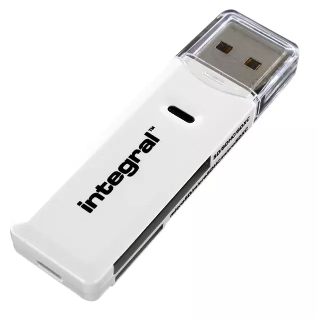 Een Kaartlezer Integral 2.0 USB-A SD-microSD koop je bij EconOffice